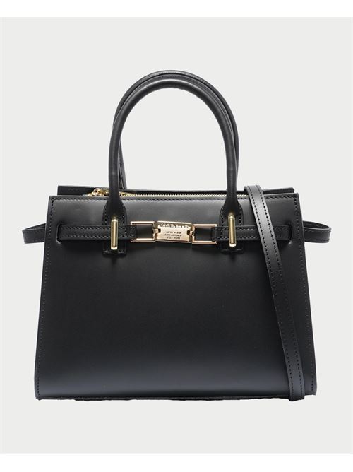 Marc Ellis Medium Lady Bag in Leather MARC ELLIS | LADY M RUBLACK/GOLD